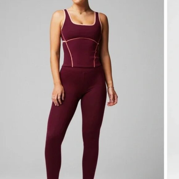 Fabletics Atlantis Scuba High-Waisted Legging NWT Sz Small - Picture 2 of 4